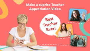 Make your teachers smile with a teacher appreciation video