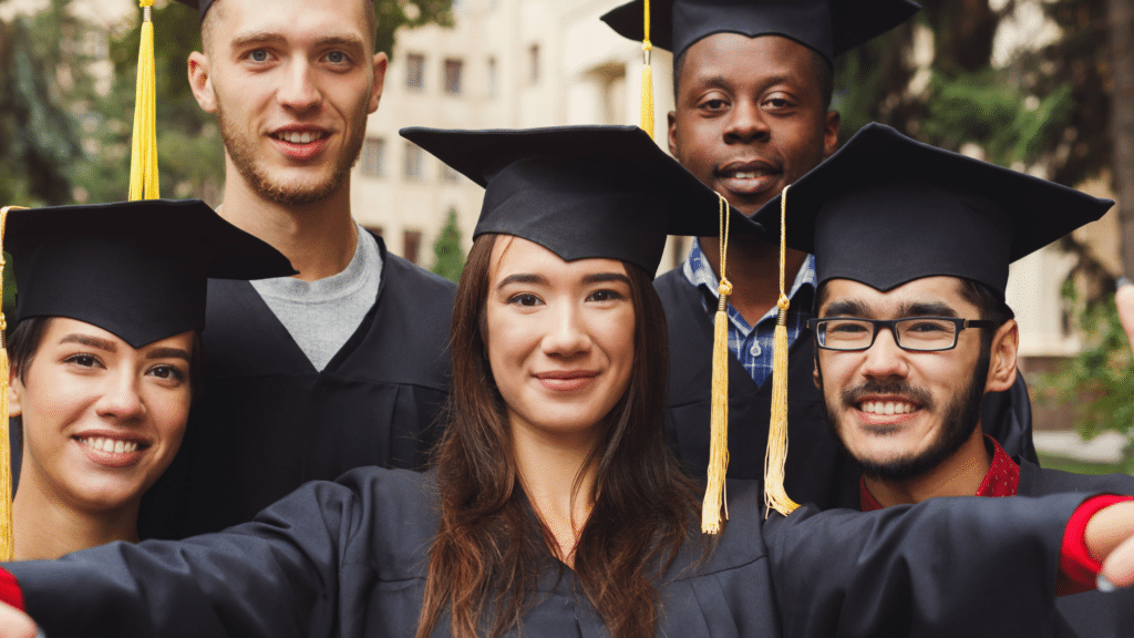 High School Student Graduates, As Her Hero Cheers Her on